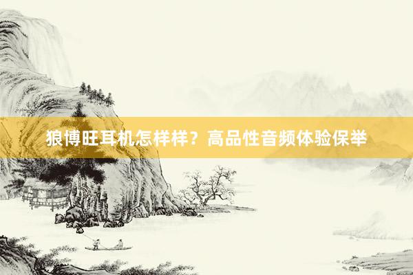 狼博旺耳机怎样样？高品性音频体验保举